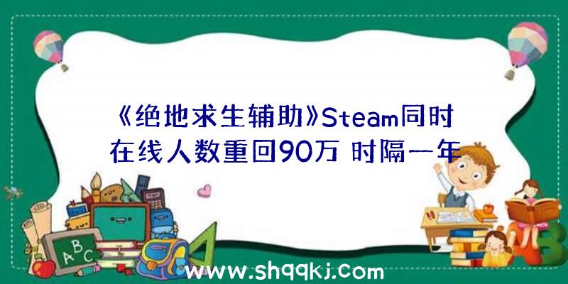 《绝地求生辅助》Steam同时在线人数重回90万